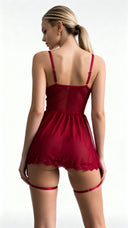 Lucia Babydoll Rosso
